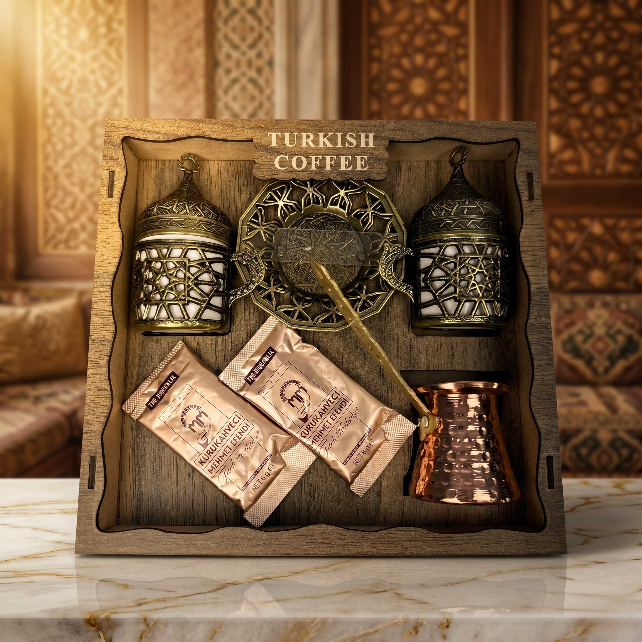 Osmanlı Türk Kahvesi Hediye Seti